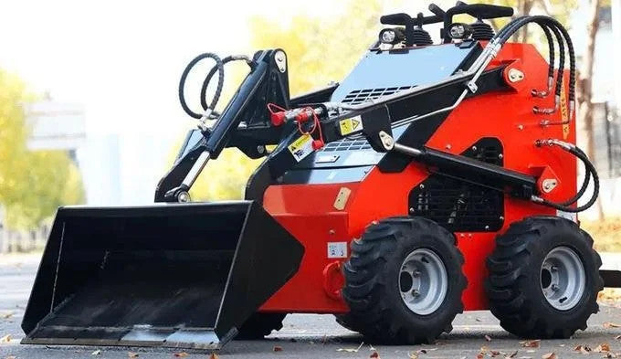 Mini Skid Steer Loader Track Wheel Honda EPA Gas 22.1 HP Engine