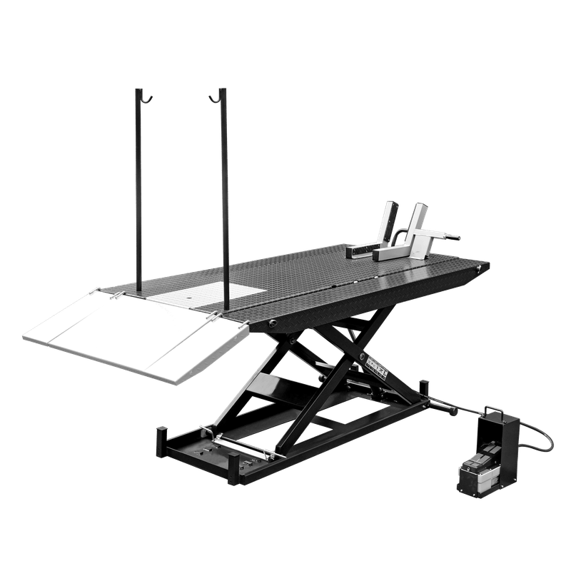Tuxedo M-1500C-HR 1,500 lb High Rise Motorcycle Lift Bench w/ Vise, Sides,...