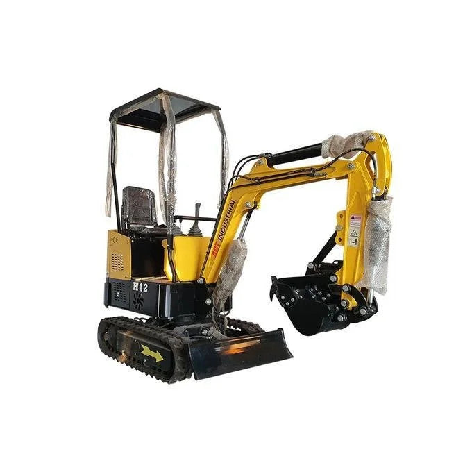 13.5HP, 1 ton B&S Engine Mini Compact Excavator Micro Crawler Digger | AGT-H12 -