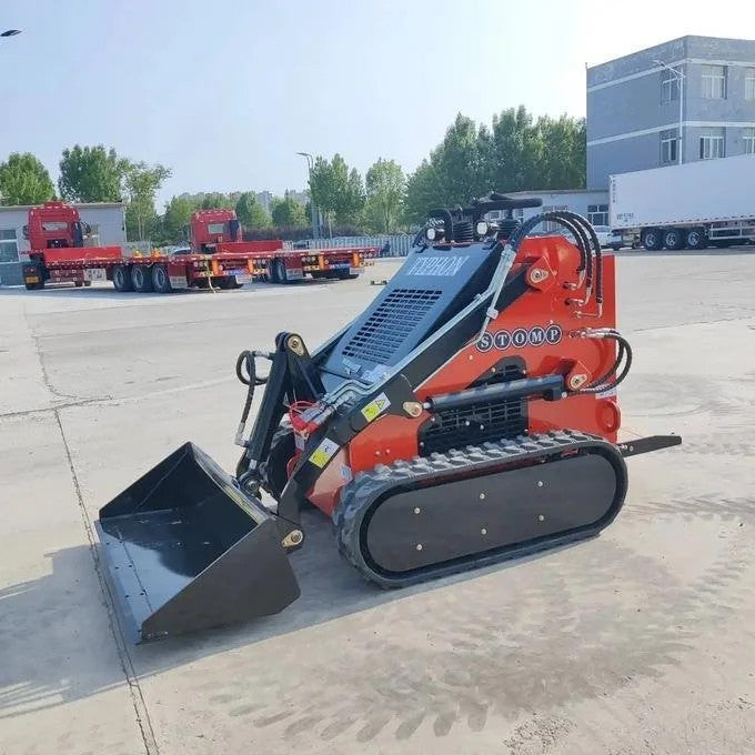 TYPHON STOMP 1,800lbs Mini Skid Steer 23HP Gas EPA Engine USA