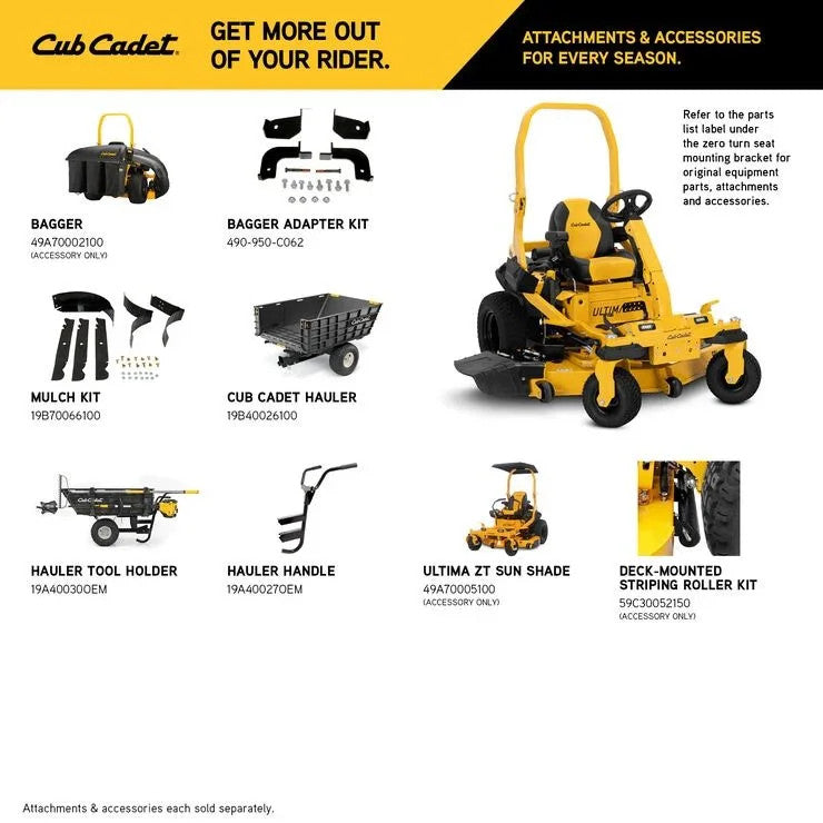 ZTXS4 60 - Ultima Series™ ZTXS - Cub Cadet
