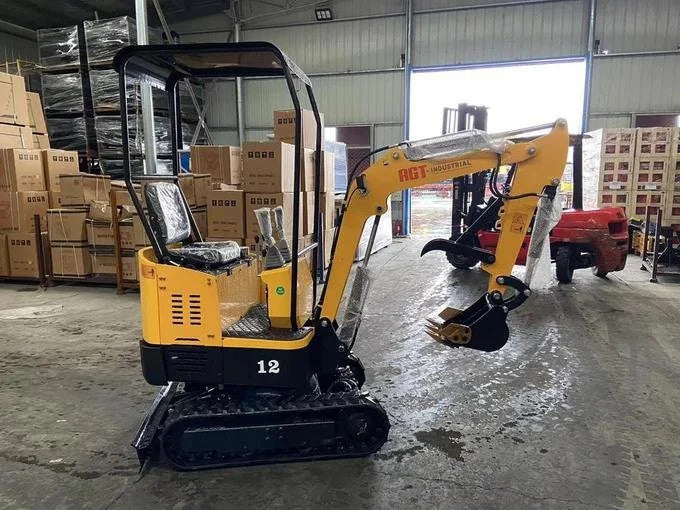 13.5HP, 1 ton B&S Engine Mini Compact Excavator Micro Crawler Digger | AGT-H12 -